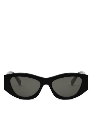 Triomphe Geometric Sunglasses, 55mm