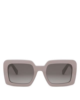 Triomphe Square Sunglasses, 56mm