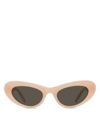 Slim Cat Eye Sunglasses, 52mm