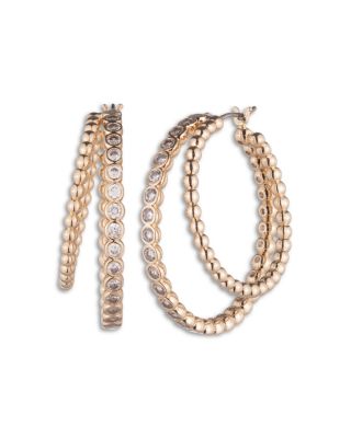 Ralph Lauren - Beaded Split Hoop Earrings