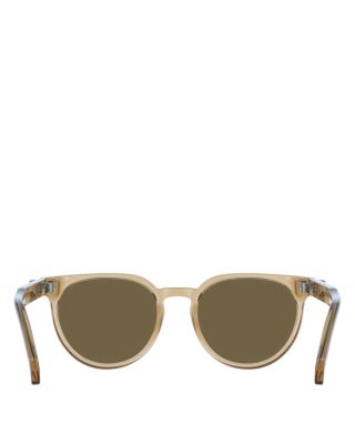 Renew Gancini Round Sunglasses, 53mm