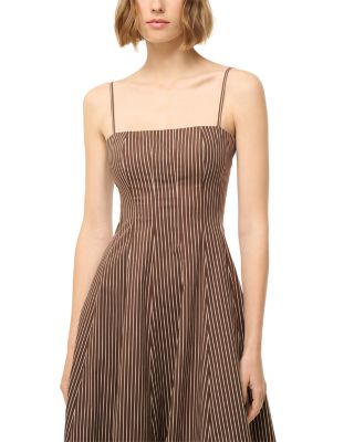 Wylie Striped Midi Dress