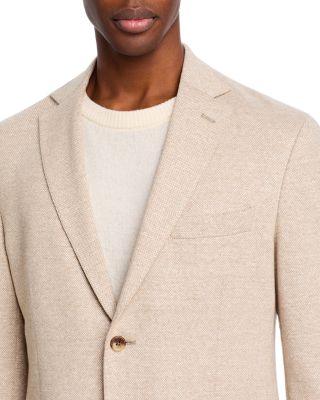 Cotton & Linen Jersey Regular Fit Unstructured Sport Coat - Exclusive