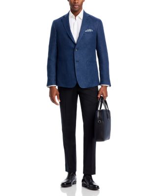 Delave Linen Hopsack Regular Fit Unstructured Sport Coat - Exclusive