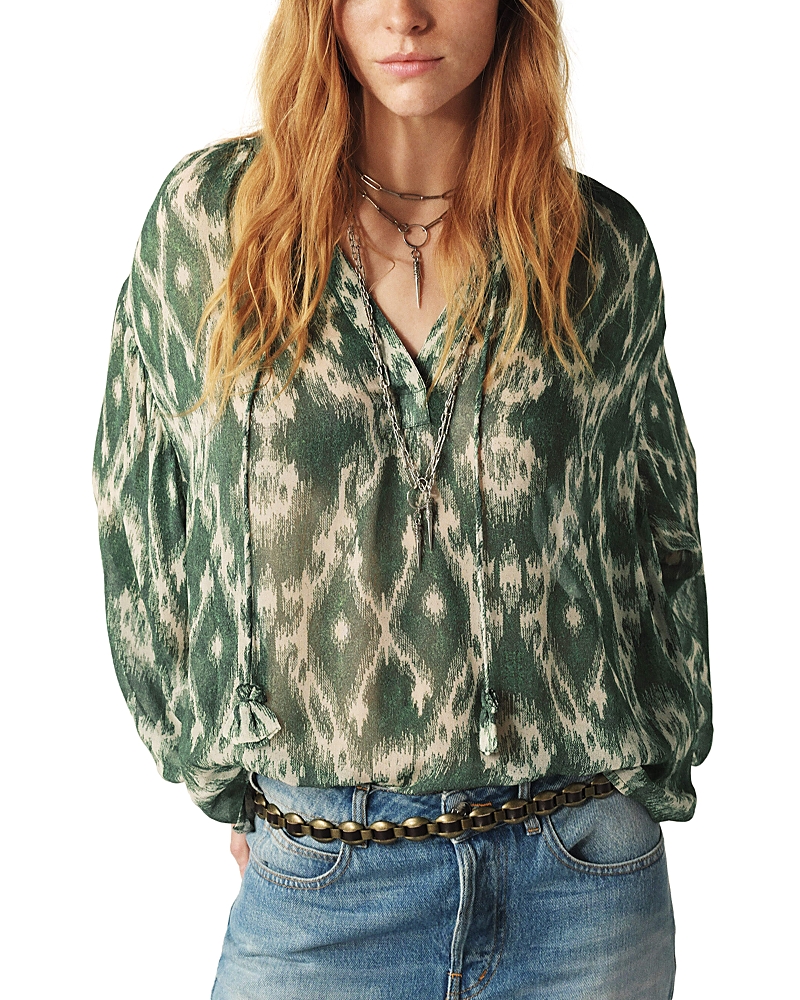 Ba&sh Ba & Sh Menaelle Tunic In Khaki