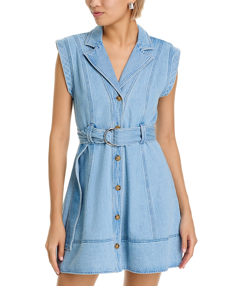 Derek Lam 10 Crosby Lya Belted Denim Dress