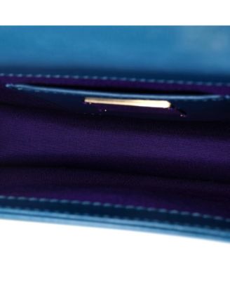 Serpenti Forever Square Shoulder Bag Leather and Stingray