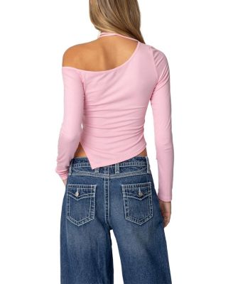 Asymmetric Two Piece Choker Top