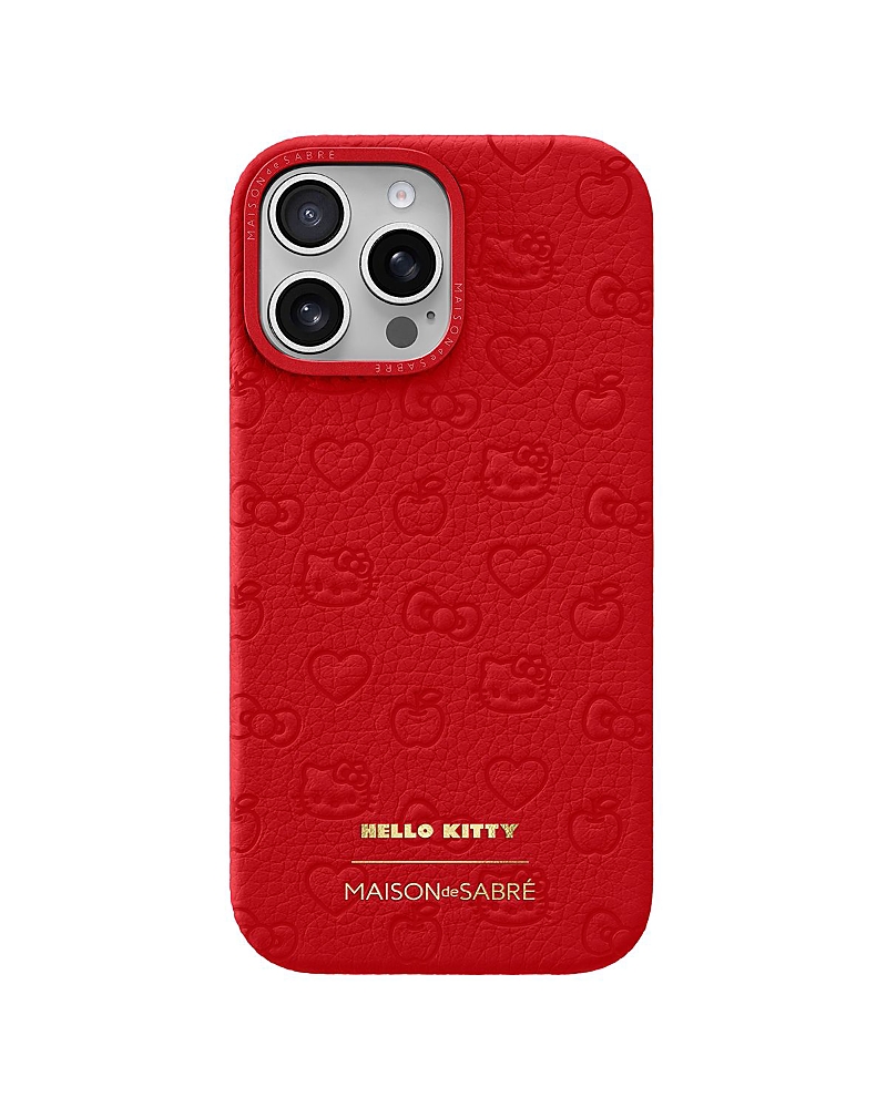 Maison de SABRE Hello Kitty Leather Phone Case (iPhone 16 Pro)