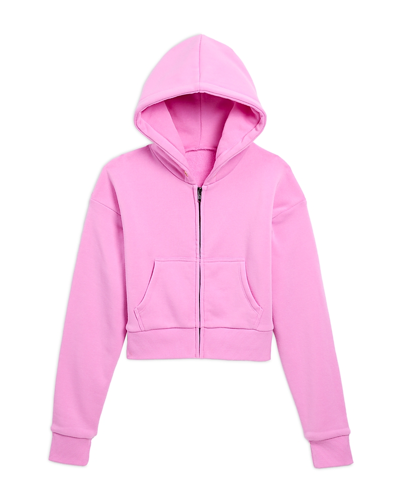 Katiejnyc Girls' Dylan Zip Hoodie - Big Kid In Summer Rose