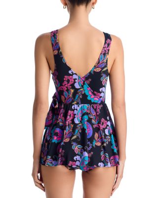 Wrap Skirted One Piece Swimsuit