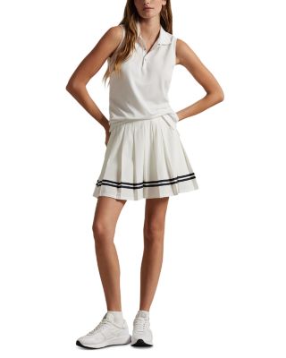 Tailored Fit Sleeveless Polo Shirt