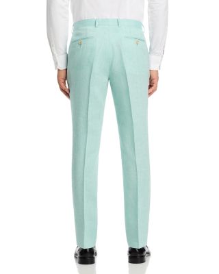 Delave Slim Fit Linen Suit Pants