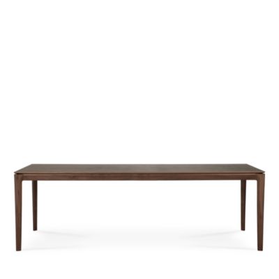 Bok Dining Table, 95&amp;quot; x 39&amp;quot; Teak Brown