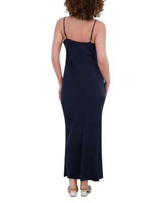 Brushed Straight Slip Dress	