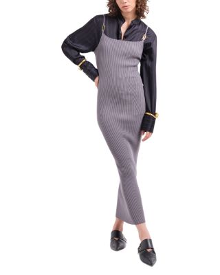 Spaghetti Strap Sweater Dress