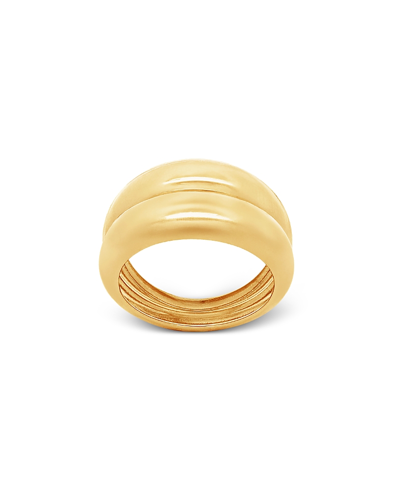 Bloomingdale's Fine Collection Double Dome Ring In 14k Yellow Gold In Gold