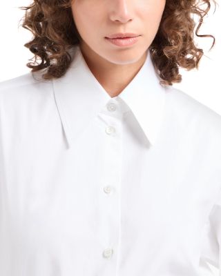 Cotton Poplin Button Down Shirt