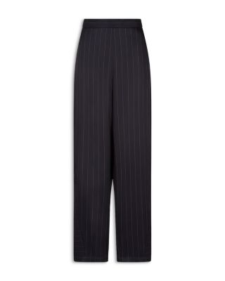 Fluid Pinstripe Trousers