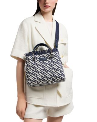 Belted Boucl&eacute; Blazer