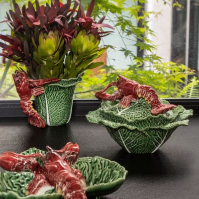 Cabbage with Lobsters Large Appetizer Plate