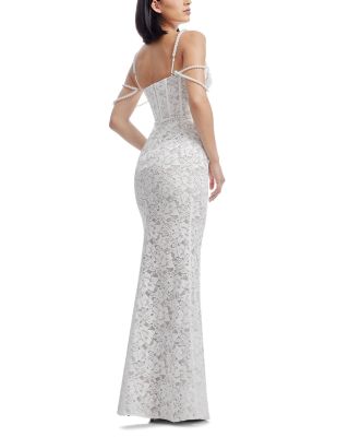 Antoinette Embellished Lace Gown