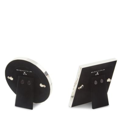 Courtly Check Silver-Plated Frames, Set of 2