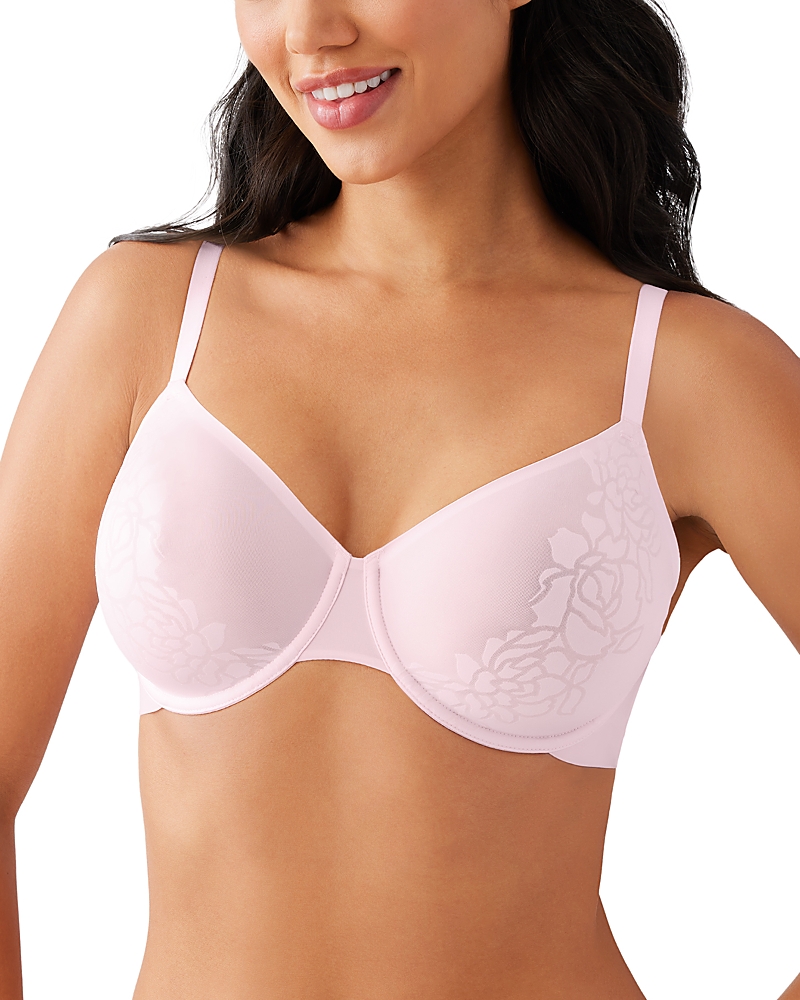 Wacoal Confidence Boost Underwire Bra In Ballet Slipper