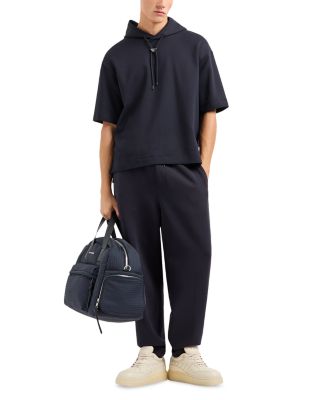 Textured Short Sleeve Sweatshirt