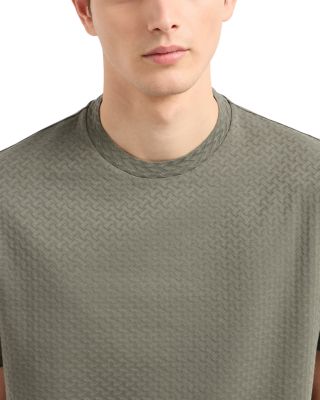 Jacquard Basketweave Tee