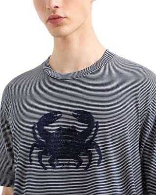 Embroidered Crab Tee