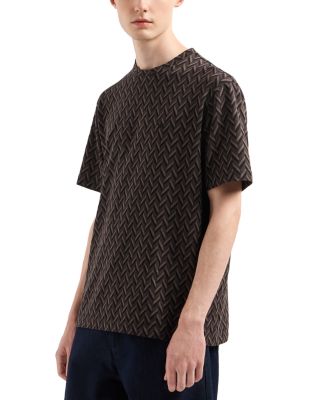 Chevron Jacquard Tee