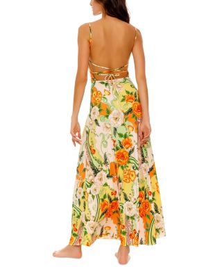 Arista Ete Floral Cover-Up Dress