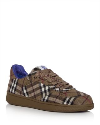 Burberry - Men's Terrace Check Low Top Sneakers
