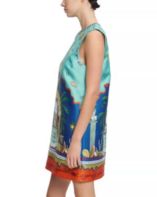 Surrealist Summer Mini Dress