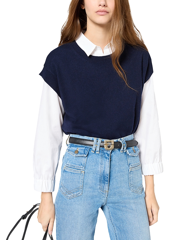 GERARD DAREL JANINE CASHMERE VEST