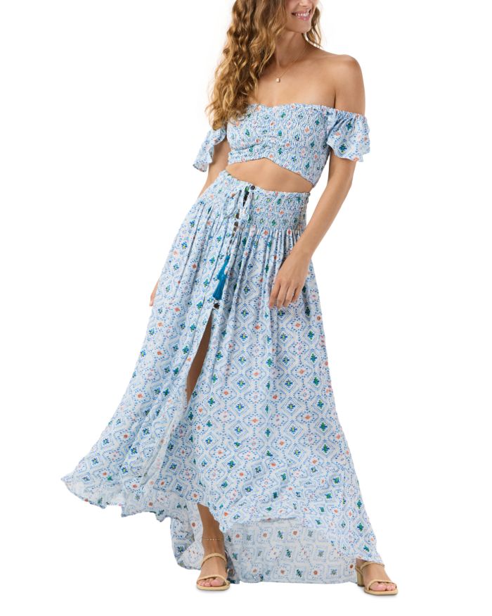 Hollie Sweetheart Crop Top Naturals