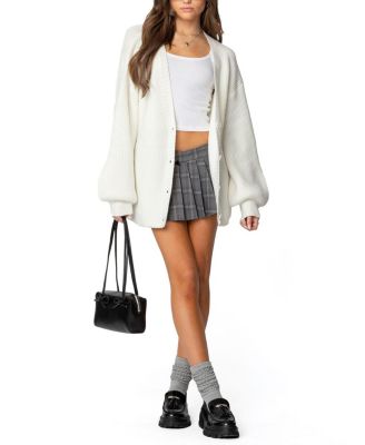 Mathilde Oversized V Neck Cardigan