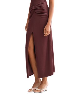 Merian Knit Maxi Cover-Up Skirt