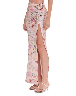 Lily Flower Beach Cover-Up Skirt