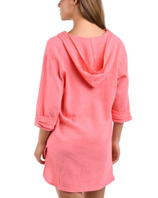 Hooded Cover Up Tunic