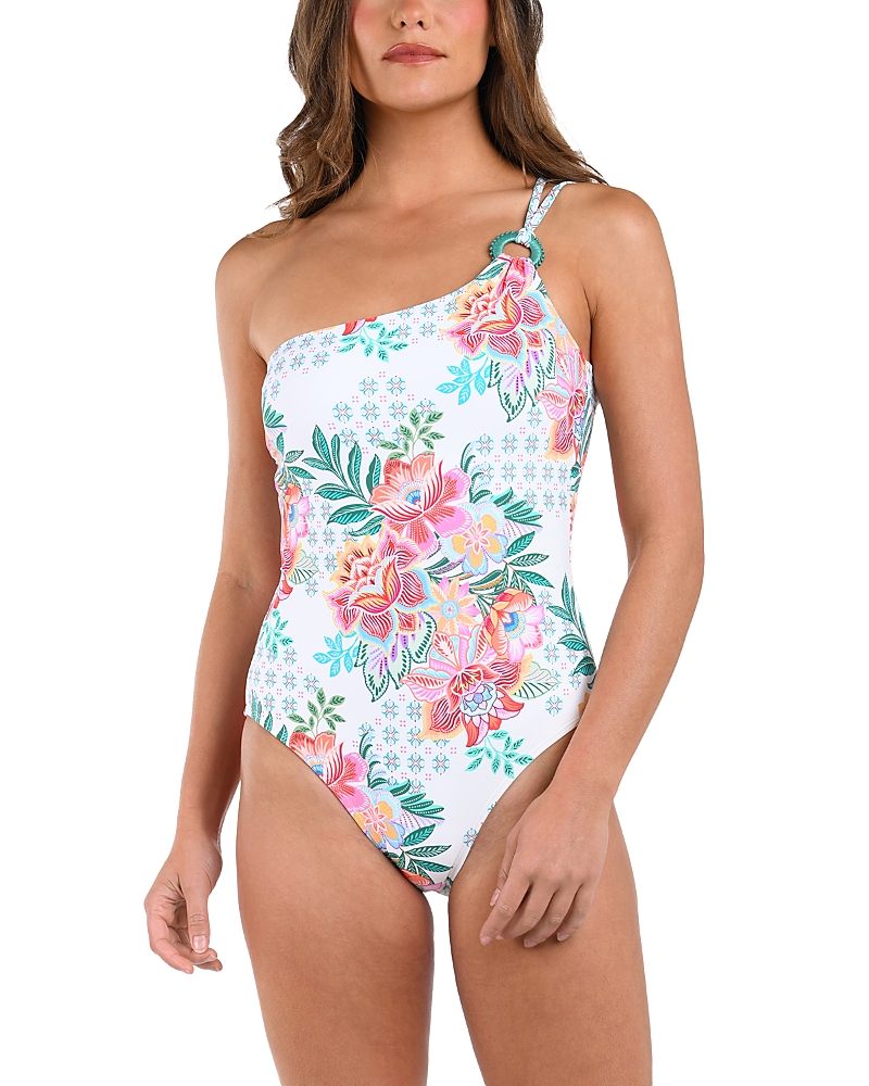 La Blanca Riviera One Shoulder One Piece Swimsuit