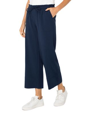 Tie Waist Ankle Pants