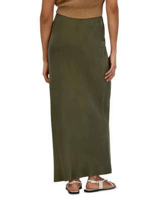 Brushed Straight Skirt