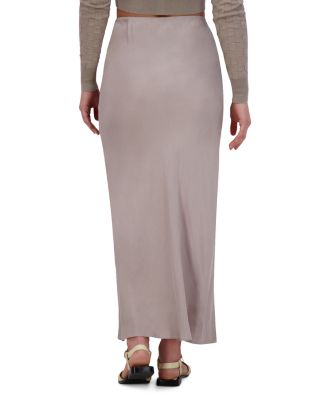 Brushed Straight Skirt