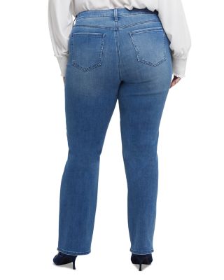 Barbara High Rise Bootcut Jeans in Cascade Wave