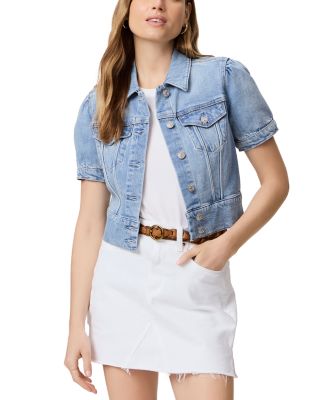 Kendra Puff Sleeve Denim Jacket