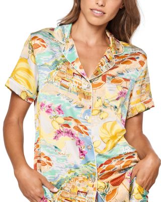 La Dolce Vita Silk Classic Short Set