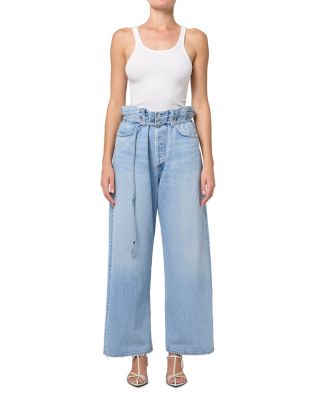 Emmi High Rise Wide Leg Jeans in Incline