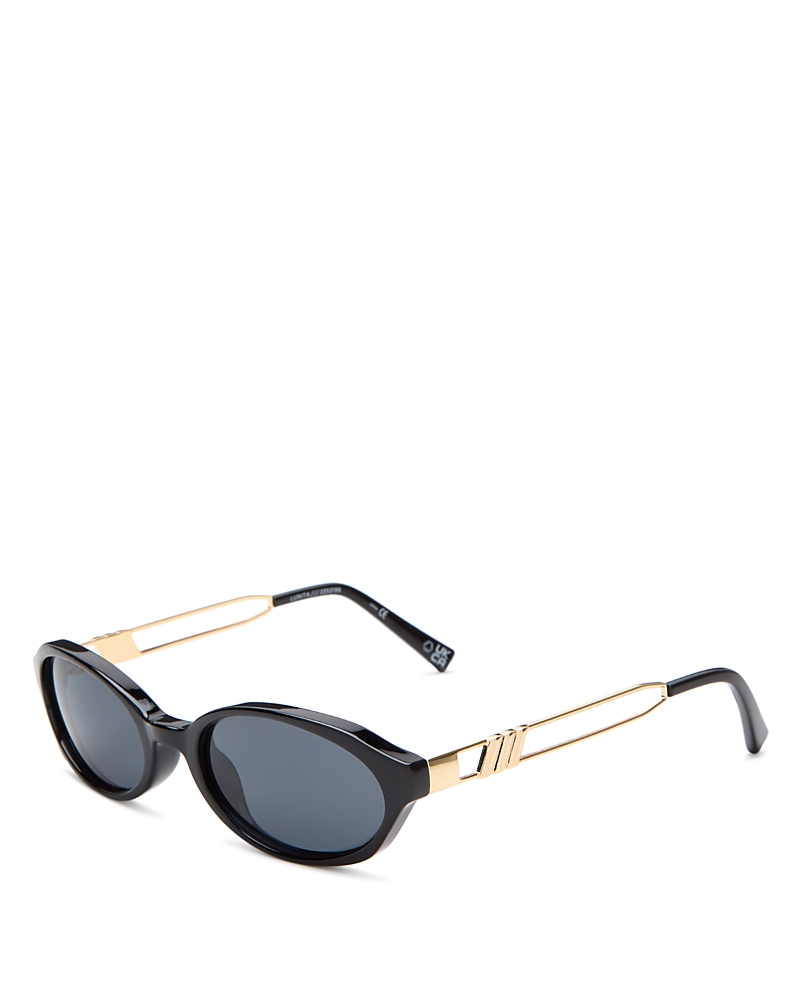 Le Specs Lunita Cat Eye Sunglasses, 54mm In Black